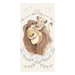   Disney Az Oroszlánkirály, Simba fürdőlepedő, strand törölköző 70x140cmJFK034651