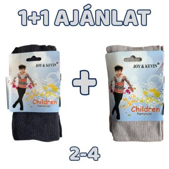 1+1 Gyerek harisnyanadrág 2-4 éves korig JK51-1