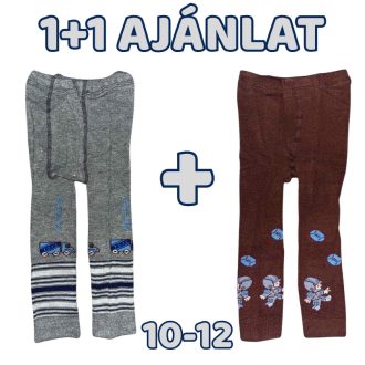 1+1 Mintás gyerek harisnyanadrág 10-12 éves korig JKM-7