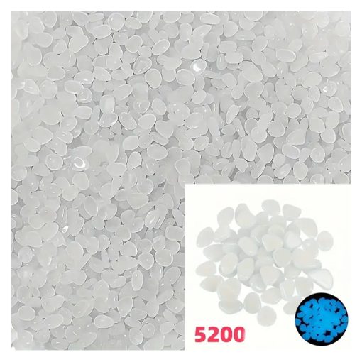 5200 db világító dekorkavics UV fehér JQ1412517-3