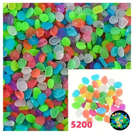 5200 db világító dekorkavics UV JQ1412517