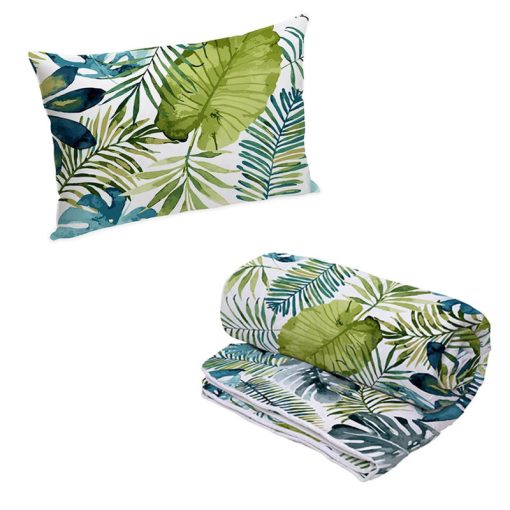 Alcam Jungle Paplan Csomag 140x200 cm, 2 darab 70x90 cm párnával, mikroszálas huzattal JUNGLEPAPLAN
