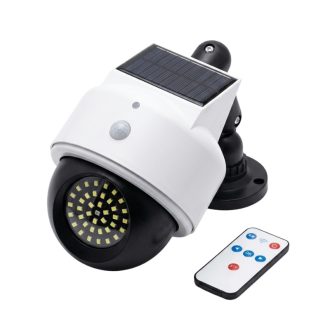   Jing Xin napelemes mozgásérzékelős LED lámpa távirányítóval JX-5118A