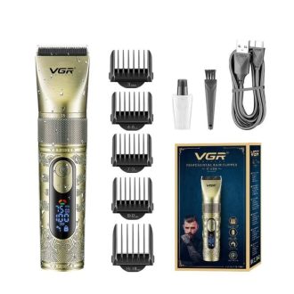   VGR V-659 Professzionális Hajvágó – Arany Kivitel, Zoom Wheel Állítással KE24-364