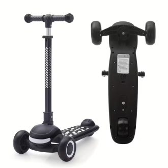 Fekete Háromkerekű Gyermek Roller KG5559595-F