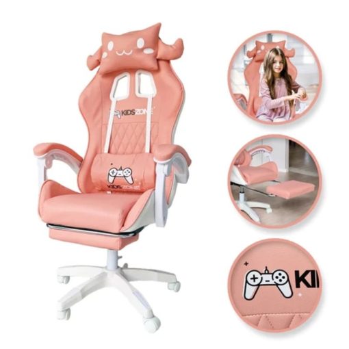 Gyerek Gamer szék lábtartóval KO27R