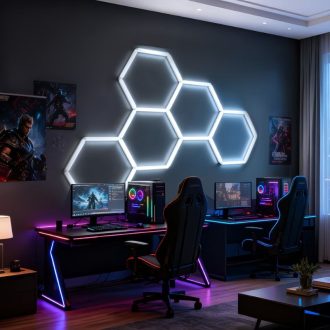 LED hatszögletű lámpa rendszer XH-3712 KVM153X89Q