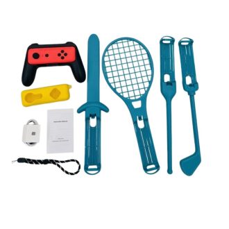   Mozgásérzékelős Játékvezérlő és Sport Kiegészítő Szett (Kék) L05-K