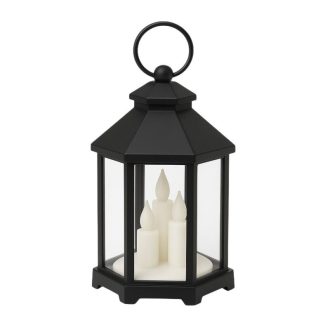 Dekoratív LED lámpás gyertyával – 12 × 21 cm LAMP53