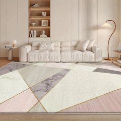   Pasztell geometria bársonyszőnyeg – 120x180 cm LP919422-2