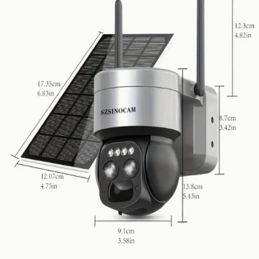 6MP PTZ HD biztonsági kamera 8X hibrid zoommal LQ32586