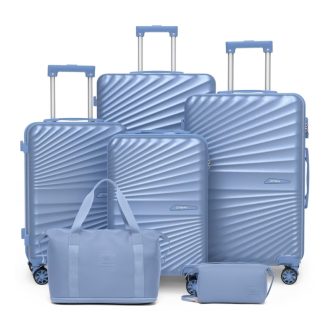   Joyway 6 részes keményfalú bőrönd szett - Világoskék LV11708974-3
