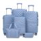 Joyway 6 részes keményfalú bőrönd szett - Világoskék LV11708974-3
