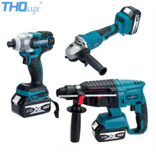 THO Lux 3 részes akkus szerszámkészlet 48V M-8086