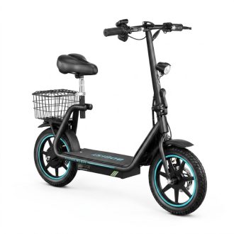 BOGIST Elite elektromos roller üléssel és kosárral M5