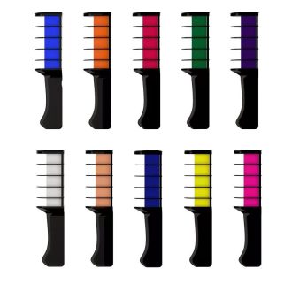 10 Színű Hajkréta Fésű Készlet MC5635600