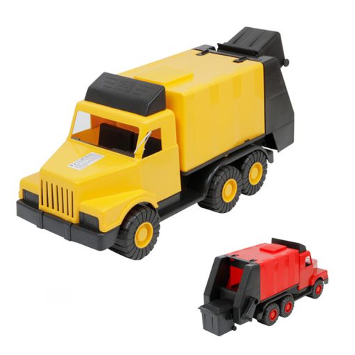 Műanyag kukásautó 45 cm többféle szín MK45