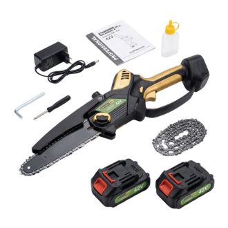   Mustang-Pro Professional 42V Akkumulátoros Ágvágó Láncfűrész Készlet MTS-0111