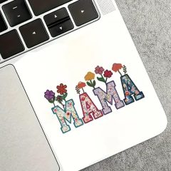 4 db MAMA virágos matrica 4 x 8 cm MX1371816