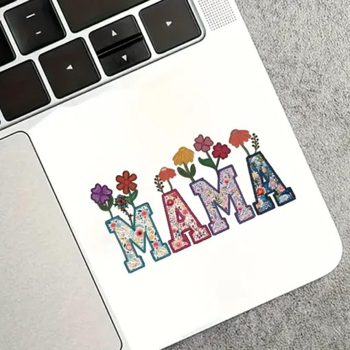 4 db MAMA virágos matrica 4 x 8 cm MX1371816