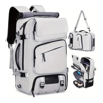 Multifunkciós 5in1 utazó hátizsák szürke MY1802037-sz