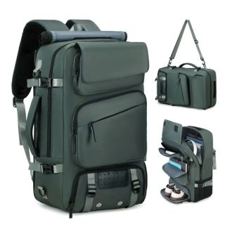 Multifunkciós 5in1 utazó hátizsák zöld MY1802037-z