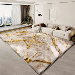 Arany márvány luxus bársonyszőnyeg 200x300cm NF1155518-5