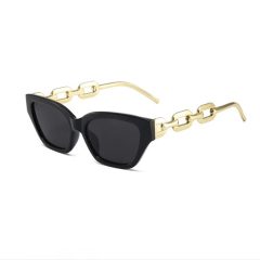   ELEGANT CHAIN Női Napszemüveg – Arany láncos szárakkal – OK277