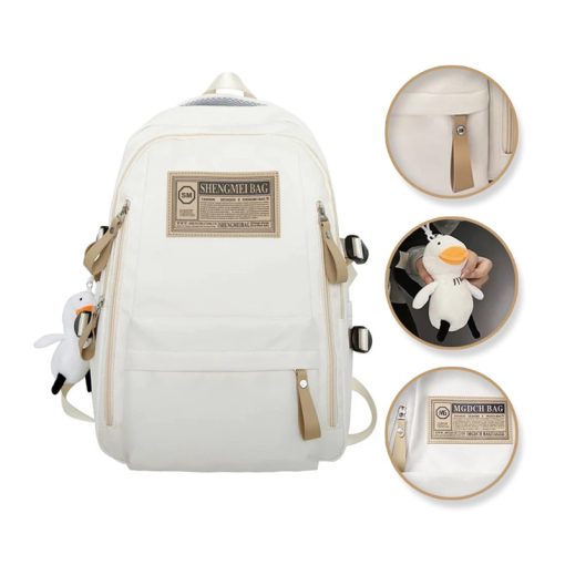 Univerzális iskolai sport hátizsák, kulcstartóval PL170B