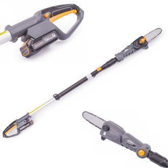   Powermat akkumulátoros magassági ágvágó láncfűrész – 20 V, 240 cm PM0744