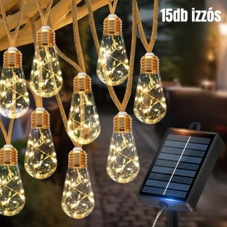Napelemes LED fényfüzér PP2235448-15