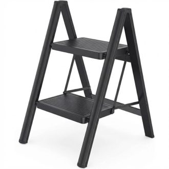   Prémium 2 Lépcsős Összecsukható Háztartási Létra (250 kg) PR2182382-2