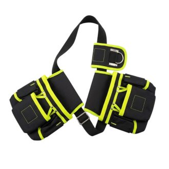   Többzsebes professzionális szerszámtartó öv sárga-fekete kivitelben PSOT-01Y