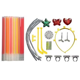 158 db-os Neon Világító Rúd Készlet QT7374731