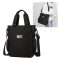 "Happy Every Day" válltáska és hátizsák egyben fekete  RQ195736-f