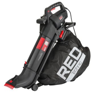   RED TECHNIC elektromos lombfúvó és lombszívó aprítófunkcióval, 3550 W RTODL0044
