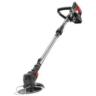   RED TECHNIC akkumulátoros fűszegélynyíró 1000 W, 2 akkumulátorral és vezetőkerekekkel RTPKA0104