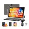 QDDQ 10.1" Android 15 2 az 1-ben Tablet - Fekete tok, billentyűzet és egér szettel RW2284598F