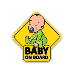 Baby on Board matrica 15x11cm SLH9040