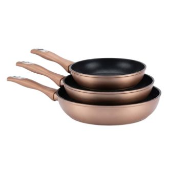   Silver Royal Metallic serpenyő készlet – Pezsgőarany SR-2022-G