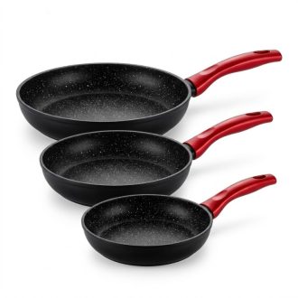   SILVER ROYAL 3 részes tapadásmentes serpenyő készlet SR-202428P