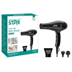   Winning Star Hajszárító 3 Hőmérséklet- és 2 Sebességfokozattal 2kW ST-5706