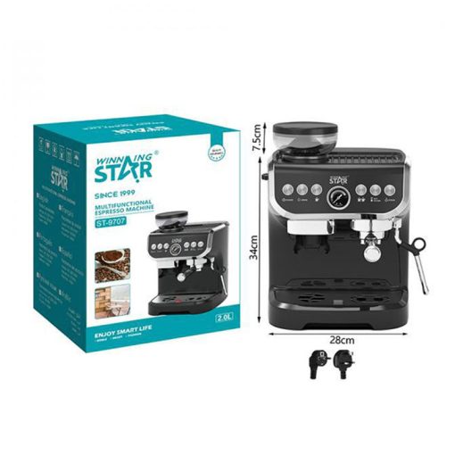 Winning Star Eszpresszó Kávéfőző
1450W  ST-9707