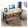 Számítógép asztal, irodai asztal polccal 100x60cm, fekete STL08BR