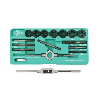 20 részes menetfúró és menetmetsző készlet SZ-20