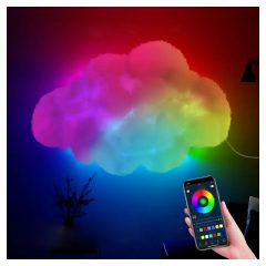RGB LED dekorfény kis felhő 1m (T) TA554054