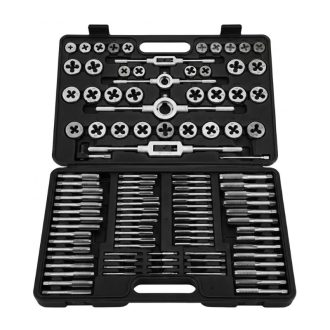 110 részes menetfúró és menetmetsző készlet TDS110