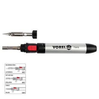   3 az 1-ben forrasztópisztoly, lánghegesztő és hőlégfúvó készlet TO-73410