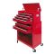 Vorel gurulós szerszámos szekrény, 6 fiókkal, 107×62×33 cm, piros TO-81830