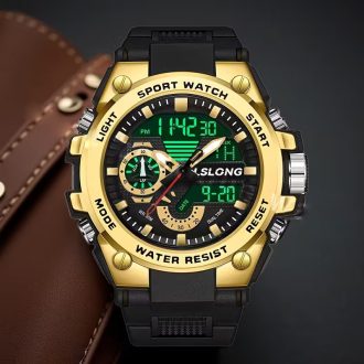 Férfi sport óra aranysárga TX6182444-AS